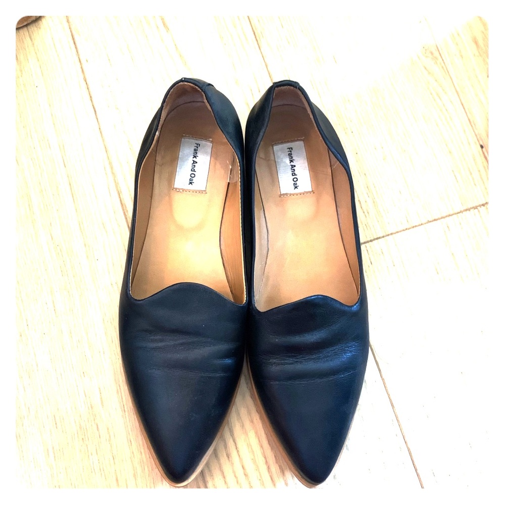Frank & Oak shoes - all black
